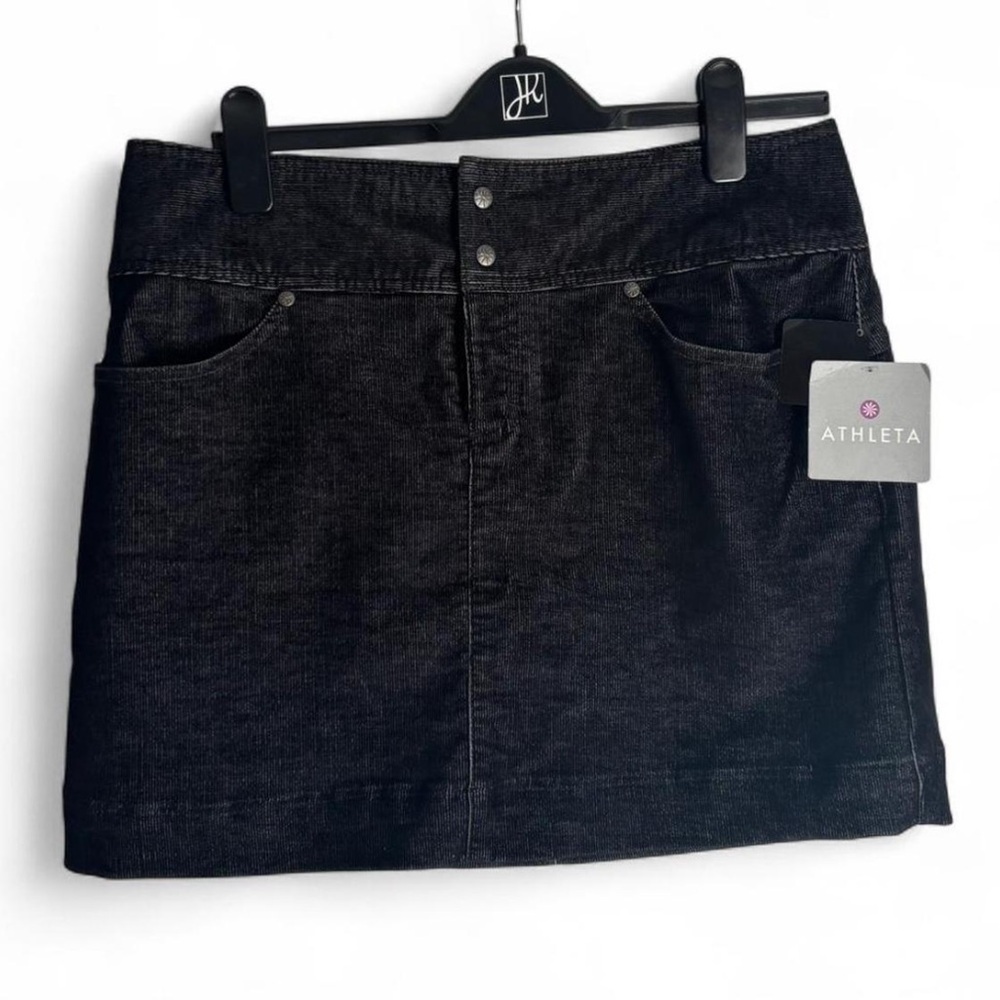 Black Athleta Mini Skirt